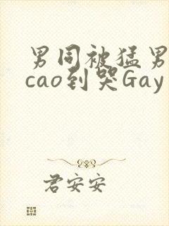 男同被猛男房东cao到哭Gay