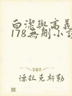 白洁与高义1～178无删小说封面