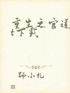 重生之官道txt下载