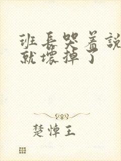 班长哭着说再c就坏掉了