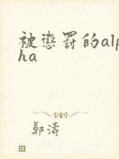 被惩罚的alpha