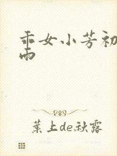 乖女小芳初尝云雨