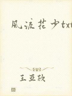 风流花少txt