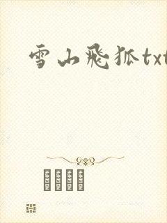 雪山飞狐txt