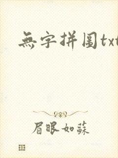 无字拼图txt