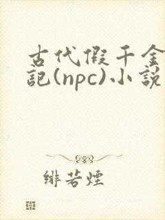 古代假千金挨日记(npc)小说封面