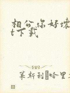 相公你好坏txt下载