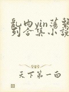 乱肉yin荡系列合集小说