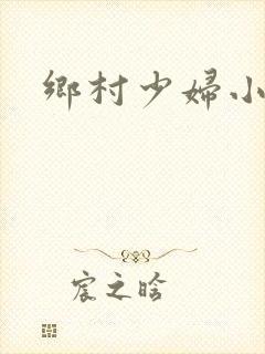 乡村少妇小说
