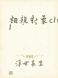 相亲对象c1v1