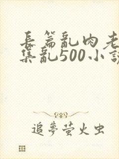 长篇乱肉老师合集乱500小说