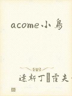 acome小鸟