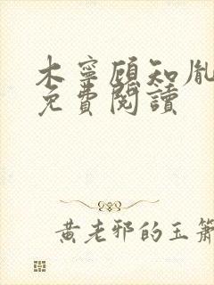 木宁顾知胤小说免费阅读