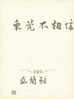 东莞不相信眼泪