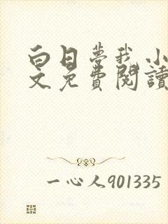白日梦我小说全文免费阅读