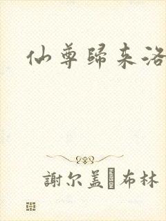 仙尊归来洛尘