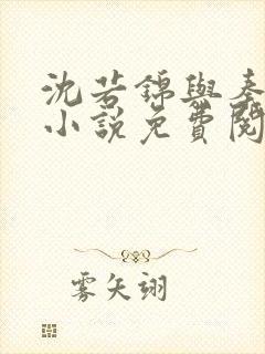 沈若锦与秦琅的小说免费阅读