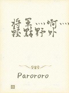 将军灬啊灬啊灬轻点野外