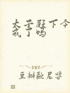 太子殿下今天破戒了吗