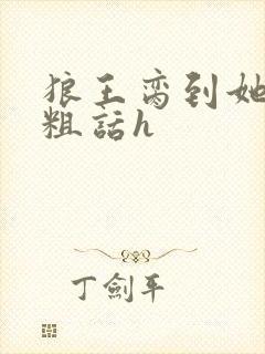 狼王脔到她乖h粗话h封面