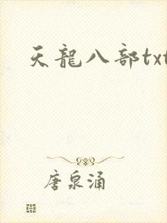 天龙八部txt
