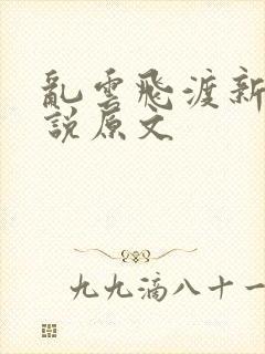 乱云飞渡新编小说原文