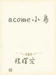acome小鸟