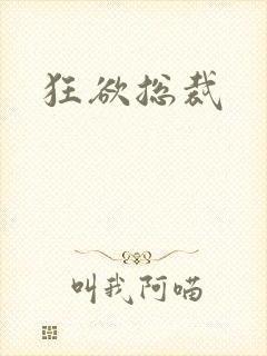 狂欲总裁封面