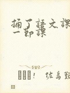 捅了语文课代表一节课封面