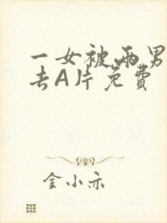 一女被两男桶进去A片免费