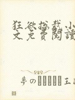 狂欲总裁小说全文免费阅读
