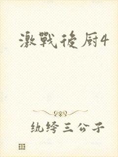 激战后厨4封面