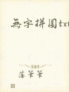 无字拼图txt