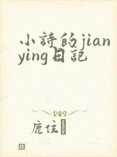 小诗的jianying日记封面