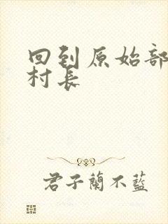 回到原始部落当村长封面