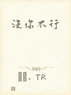 没你不行封面