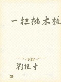 一把桃木梳