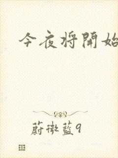 今夜将开始小说