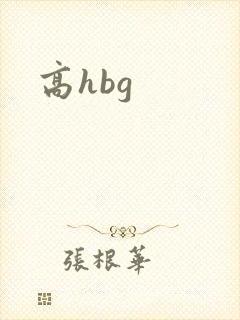 高hbg封面