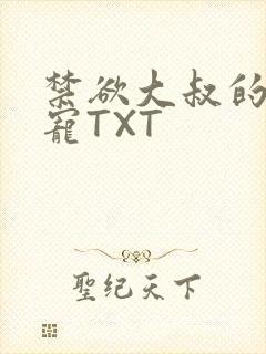 禁欲大叔的心尖宠TXT