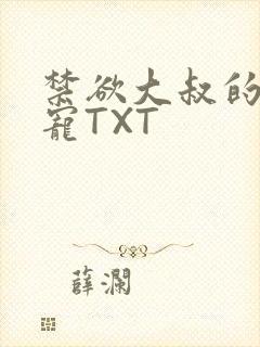 禁欲大叔的心尖宠TXT