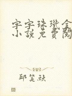 字字珠玑金银花小说免费阅读