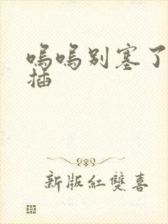 呜呜别塞了啊抽插