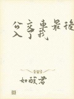 公交车最后一排入了我