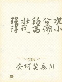 强壮的公次次弄得我高潮小说封面