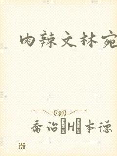 肉辣文林宛宛封面