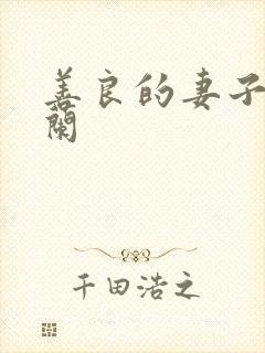 善良的妻子王晓兰