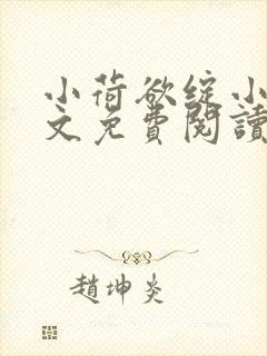 小荷欲绽小说全文免费阅读笔趣阁