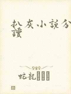 扒灰小说分节阅读封面