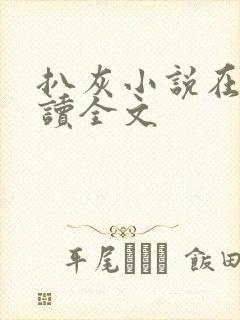扒灰小说在线阅读全文